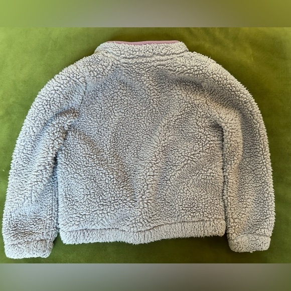 Rumi + Ryder Purple Fleece-Lined Sherpa Jacket Size 6-7 - Picture 2 of 6